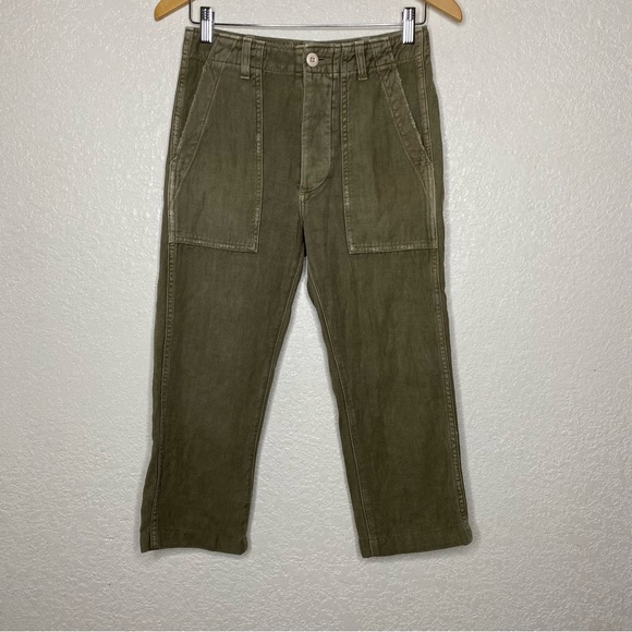 AMO Army Pant Gray Green size 24 - Picture 1 of 14